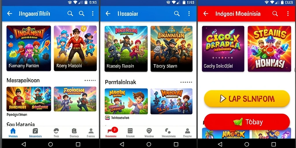 Screenshot memperlihatkan salah satu level menantang dalam game.