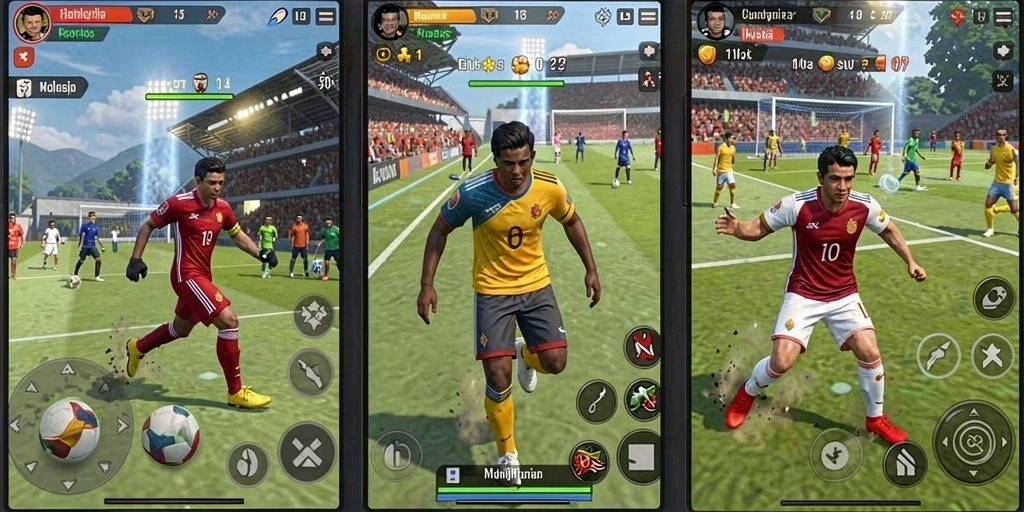 Fitur multiplayer yang memungkinkan bermain dengan teman.