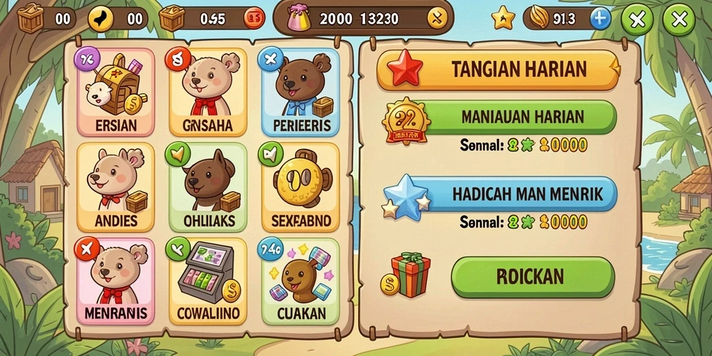 Fitur promosi menarik yang selalu diperbarui setiap bulan.