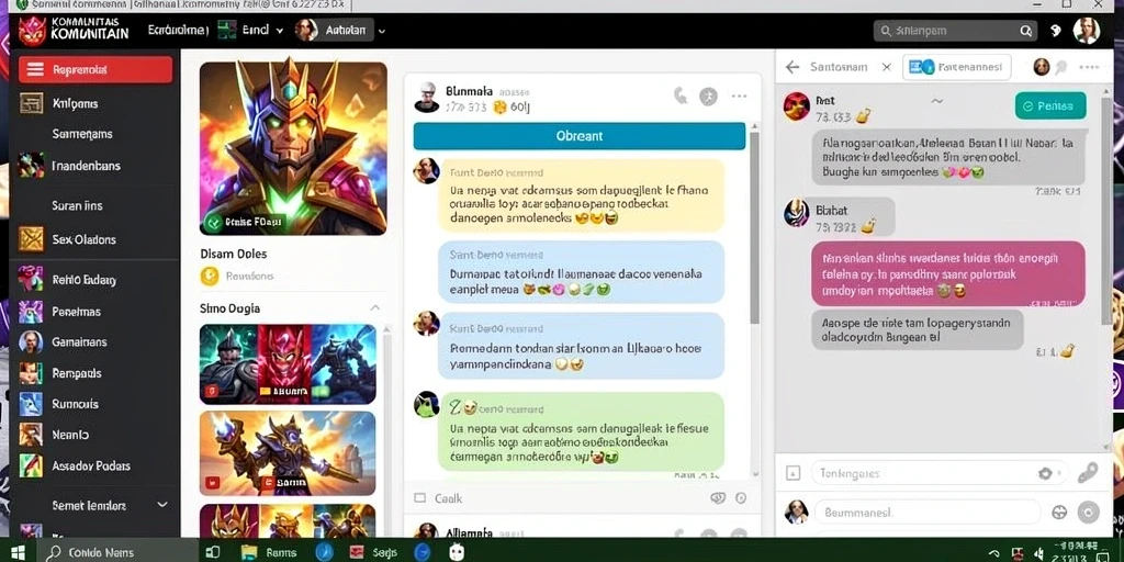 Bergabunglah dengan komunitas pemain dan ikuti event menarik.