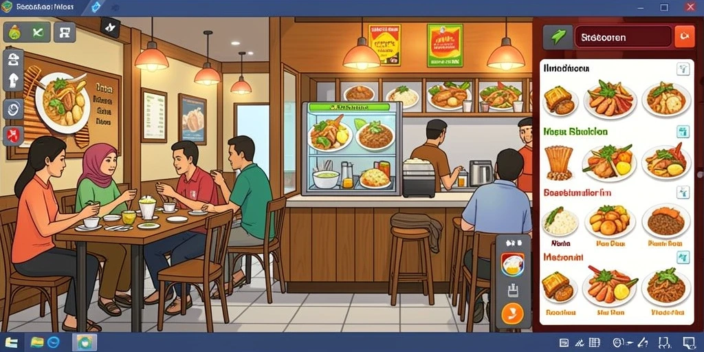 Screenshot memperlihatkan fitur multiplayer yang seru.