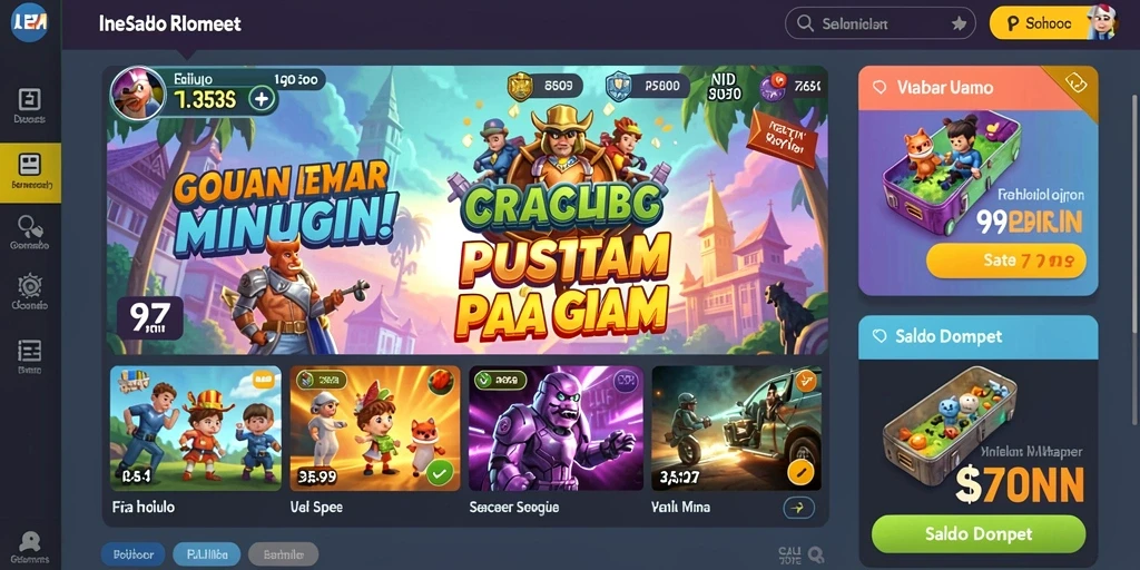 Screenshot menampilkan mode multiplayer dengan pemain lain.