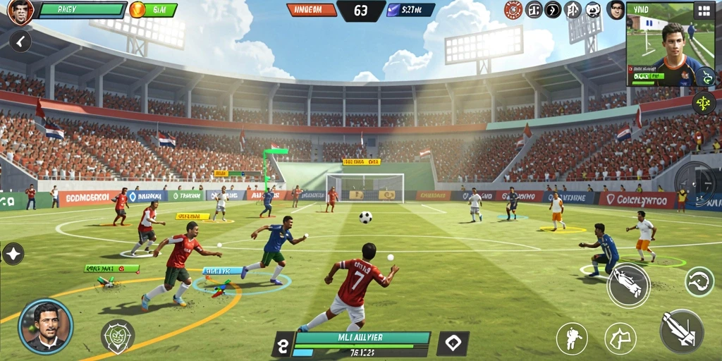 Momen seru dalam mode multiplayer dengan teman.